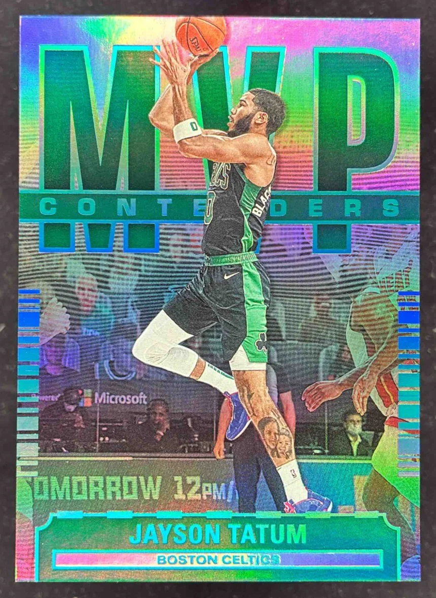 2020-21 Panini Contenders MVP Contenders #13 Jayson Tatum