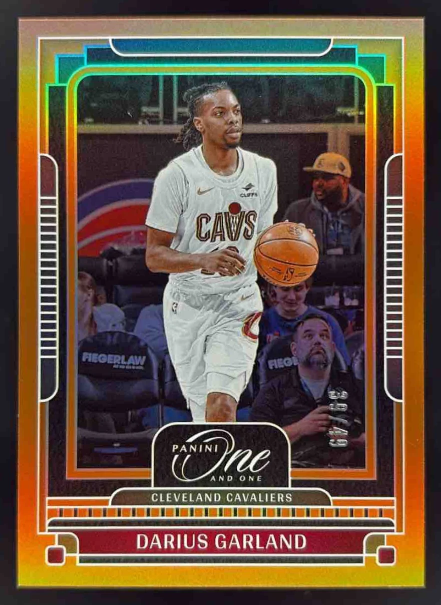 2024-25 Panini One and One Orange #26 Darius Garland /49