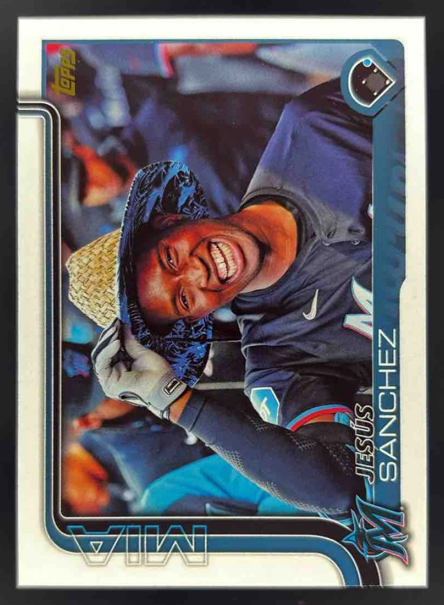 2025 Topps Golden Mirror Variation SSP #157 Jesus Sanchez