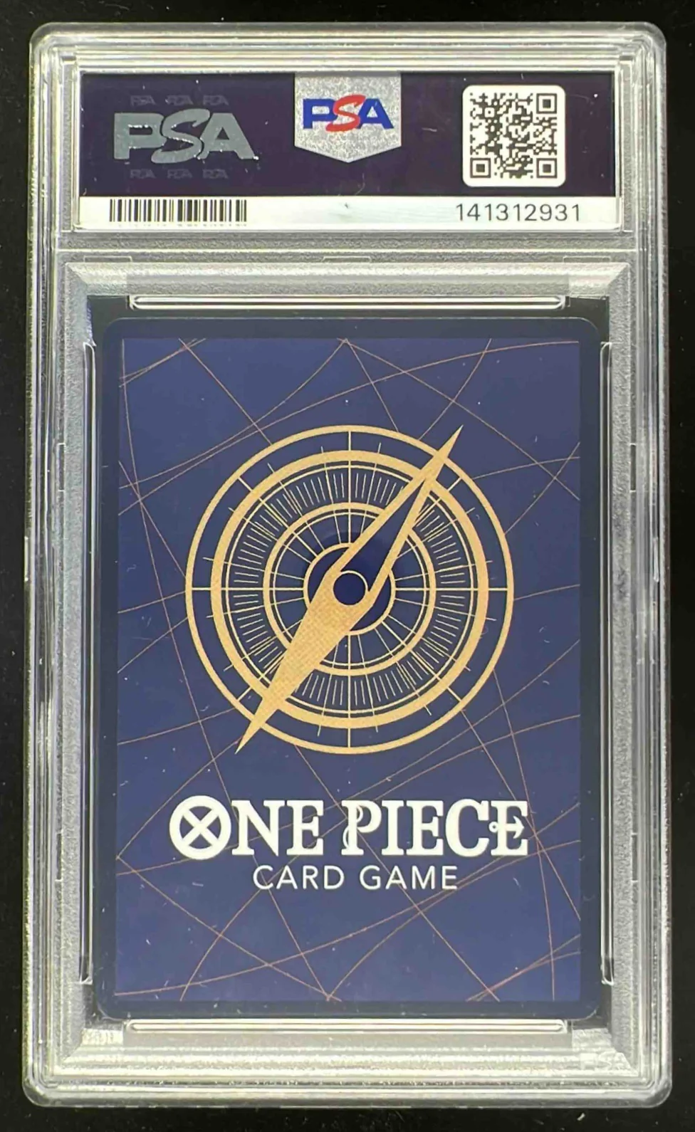 2025 One Piece OP13 EN Special Alternate Art #028 Portgas D Ace PSA 10 - Image 2