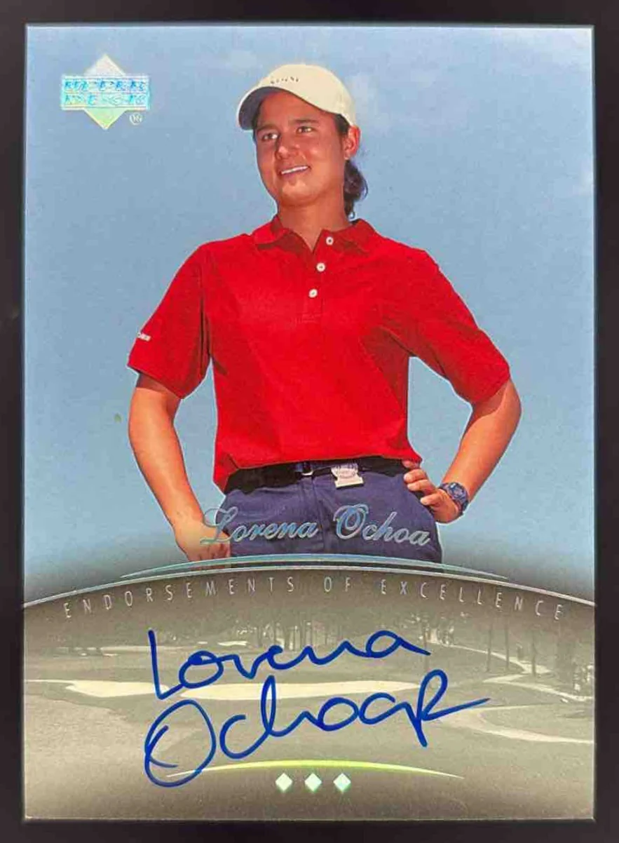 2004 Upper Deck Endorsements of Excellence Auto Lorena Ochoa