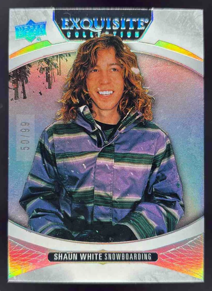 2025 Upper Deck Goodwin Champions Exquisite Collection #V-SW Shaun White /99