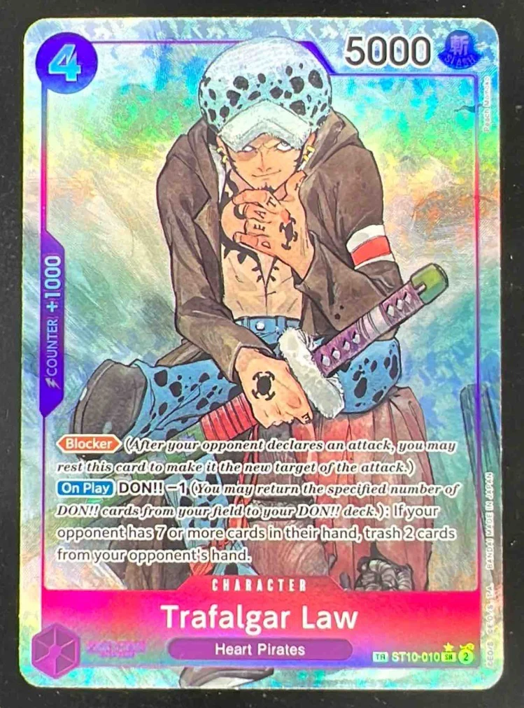 2024 One Piece 500 Years in the Future Special Alternate Art #010 Trafalgar Law