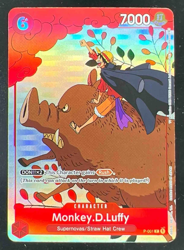 Monkey.D.Luffy Gift Collection 2023 - One Piece Promotion Cards OP-PR
