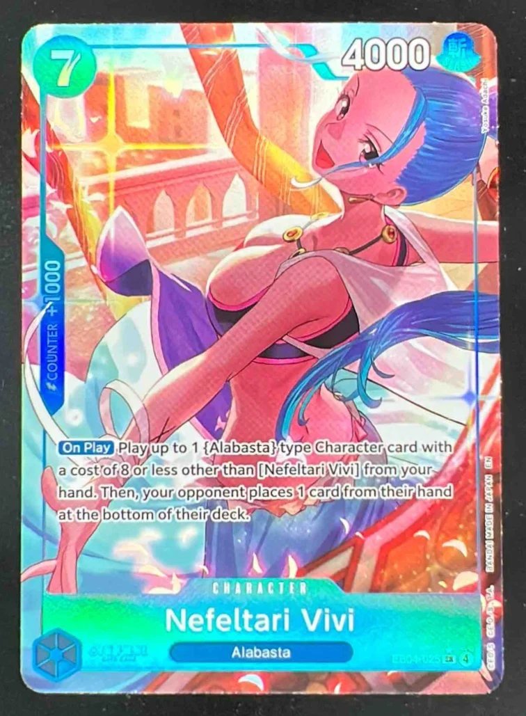 Nefeltari Vivi Alt Art - EB04-025 - One Piece TCG: The Azure Sea?s Seven