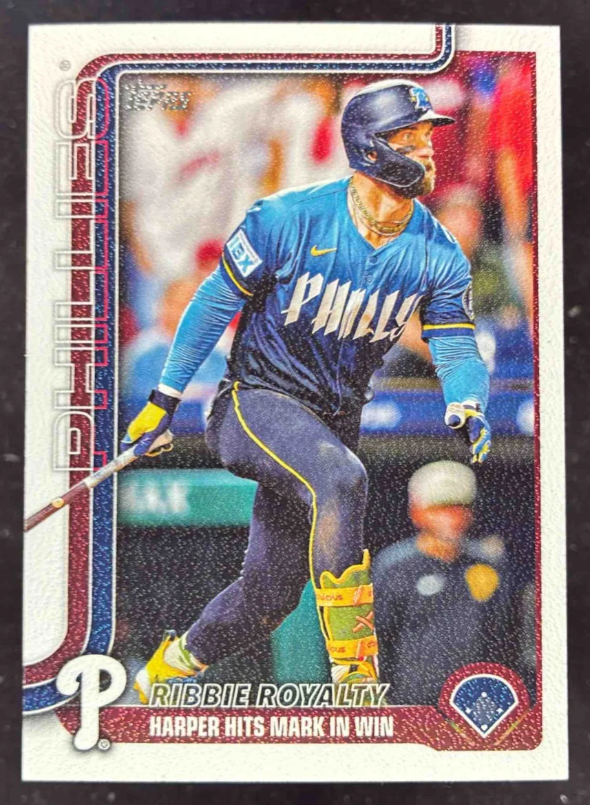2025 Topps Update Canvas #US164 Bryce Harper /50