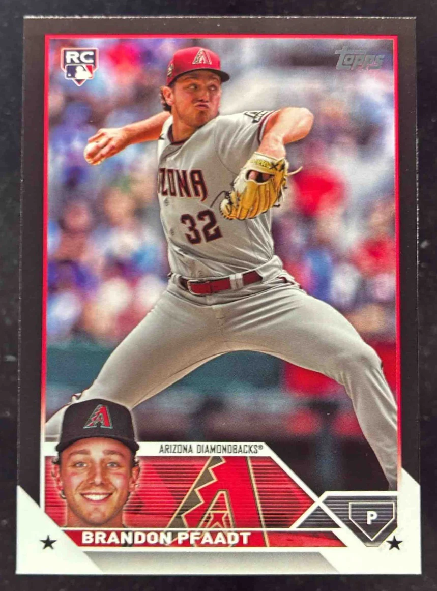 2023 Topps Update Black #US6 Brandon Pfaadt RC /72