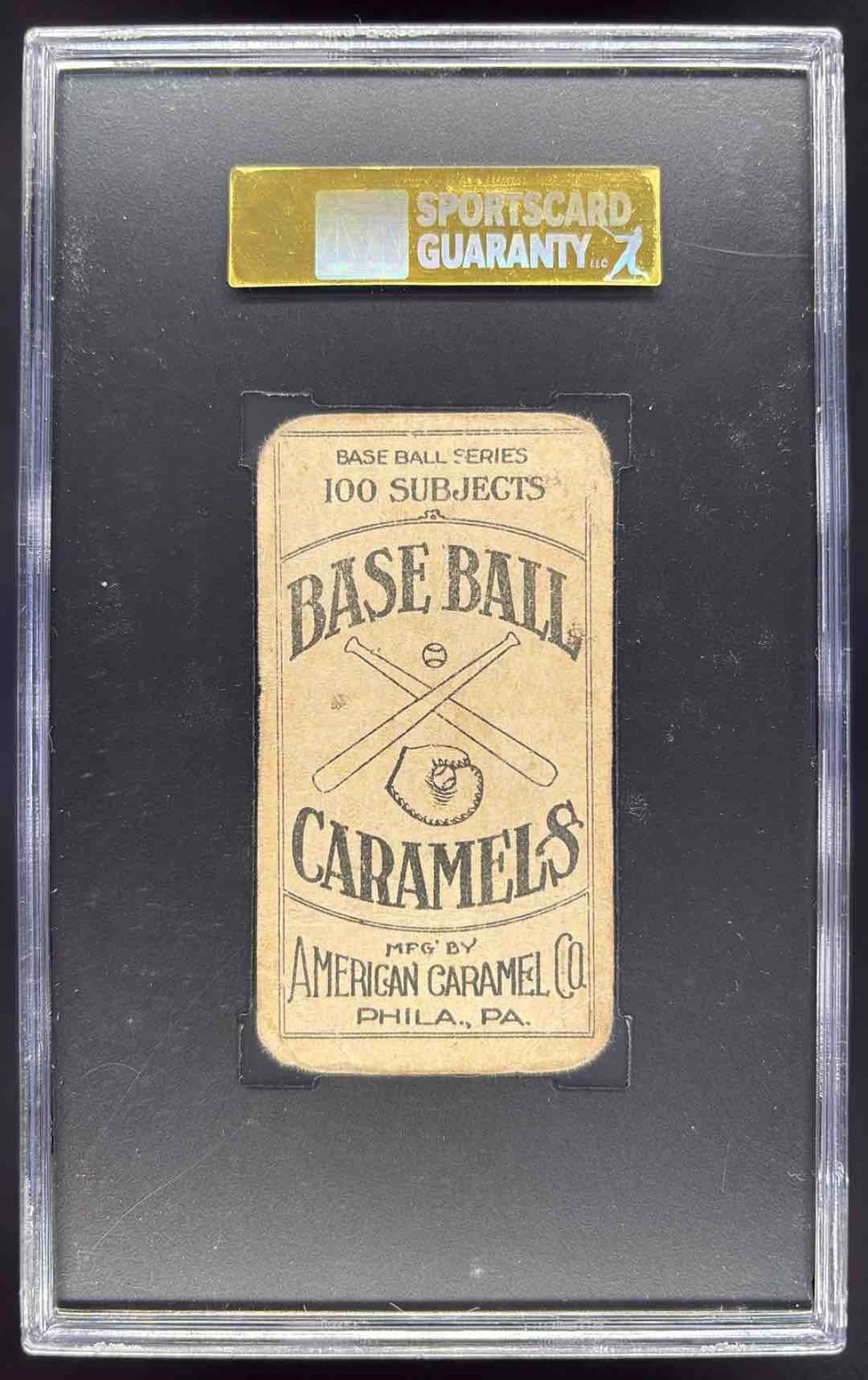 1909-11 American Caramel E90-1 Nap Lajoie SGC 1 - Image 2