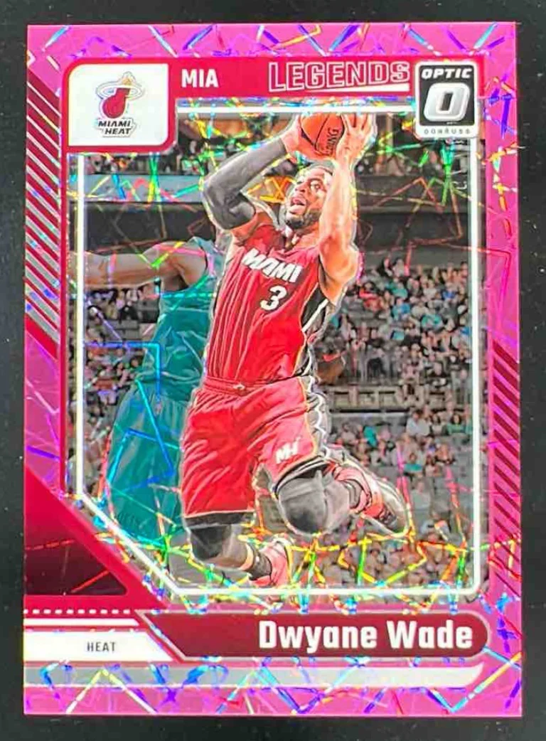 2024-25 Panini Donruss Optic Pink Velocity #231 Dwyane Wade Legend /79