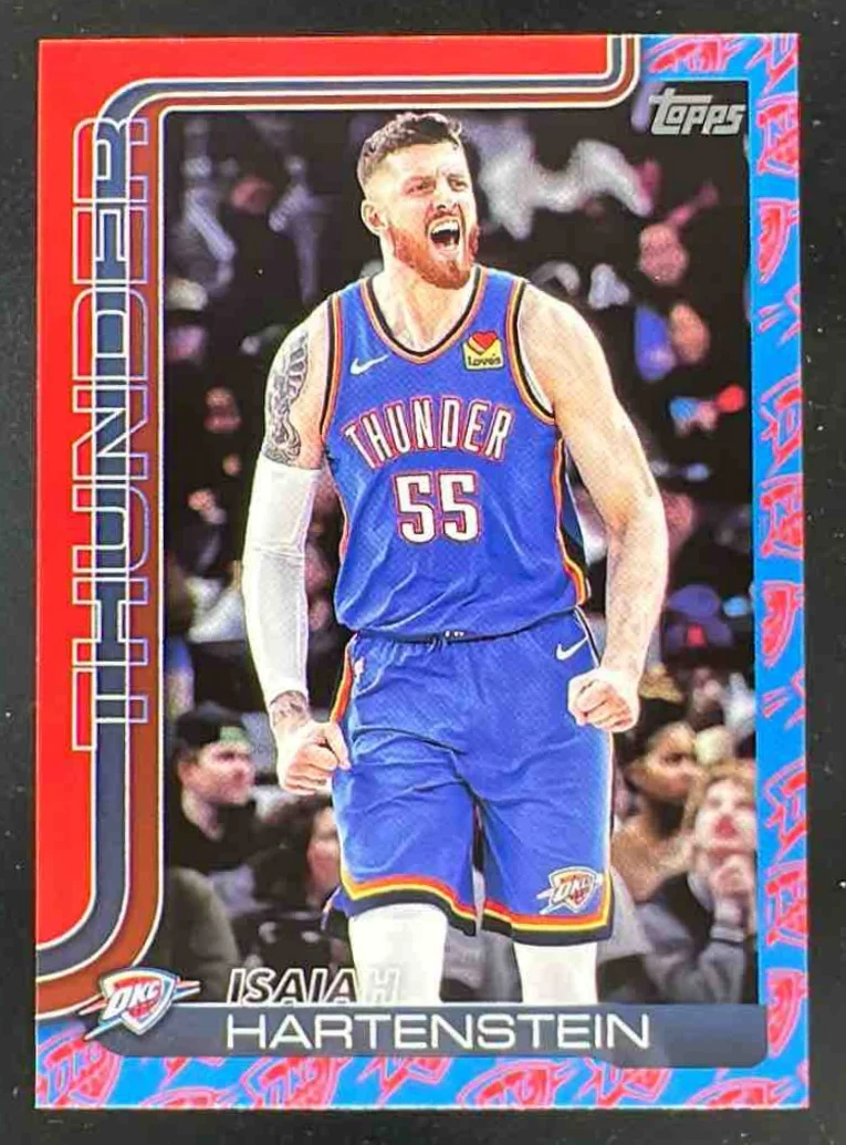 2025-26 Topps Team Color Border Variation #120 Isaiah Hartenstein
