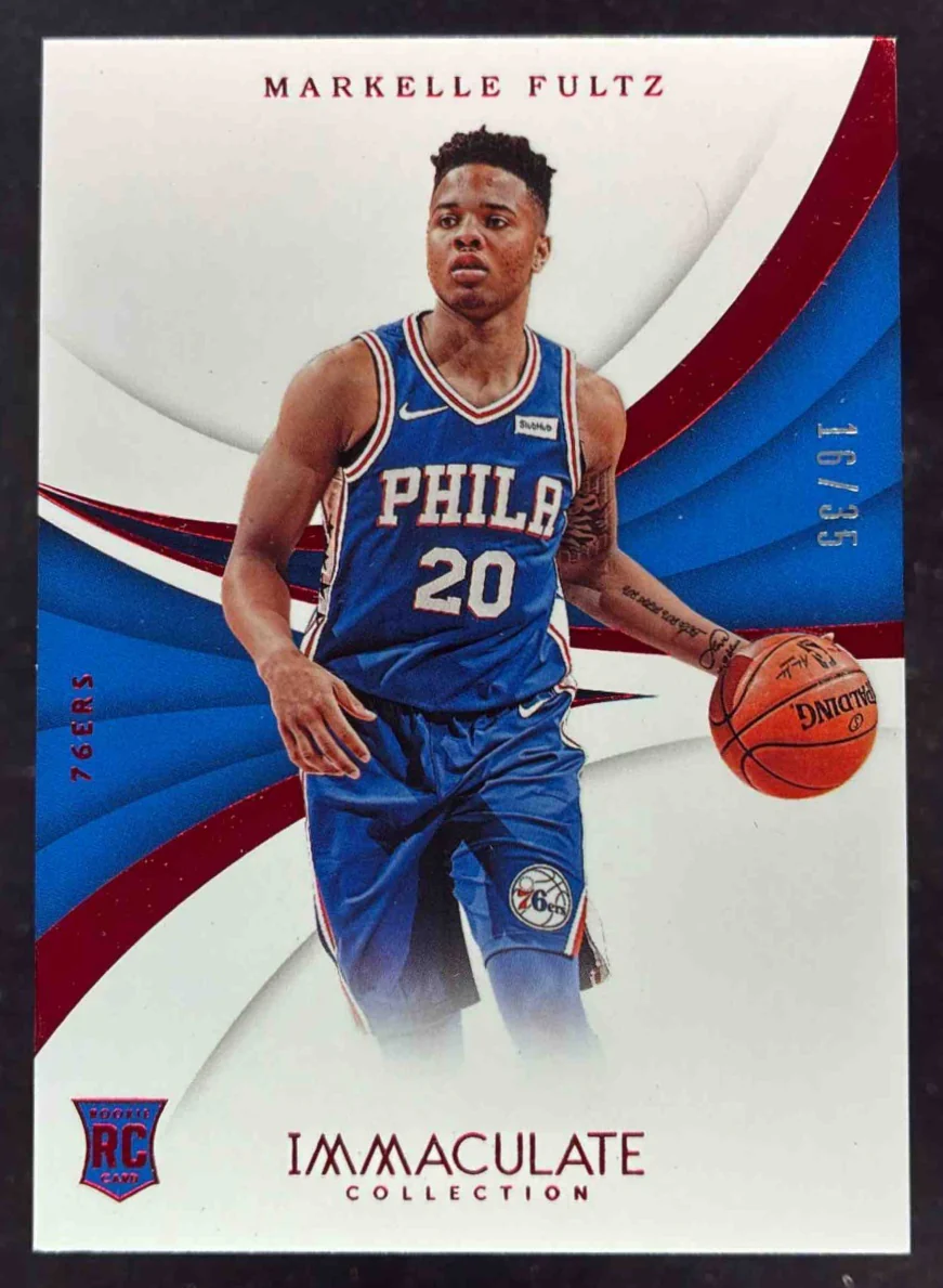 2017-18 Panini Immaculate Collection Red #4 Markelle Fultz RC /35