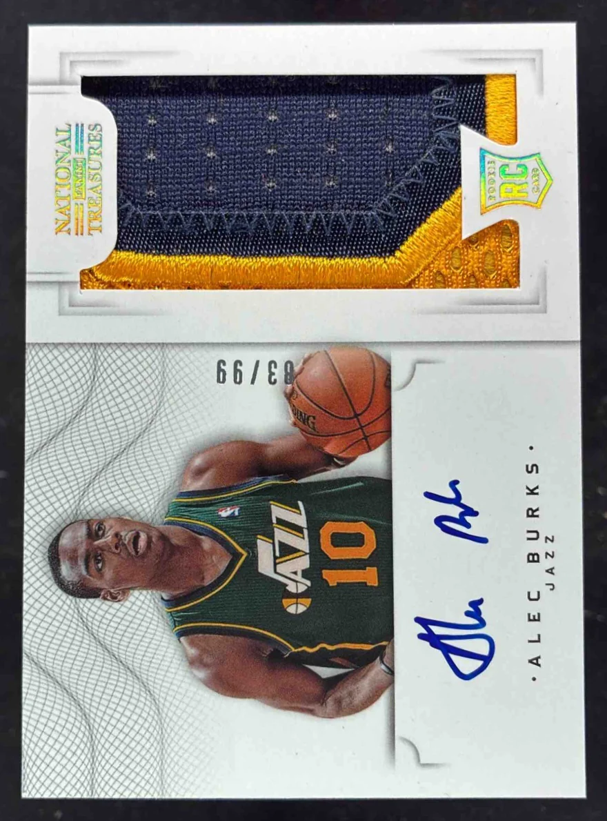 2012-13 Panini National Treasures #111 Alec Burks RC Auto /99