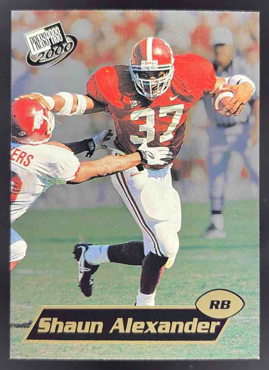 2000 Press Pass Reflectors #R16 Shaun Alexander /500
