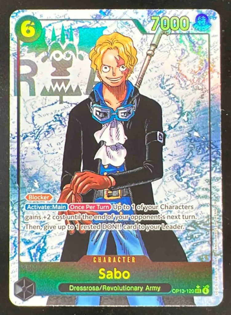 Sabo 120 Parallel - Carrying On His Will OP13