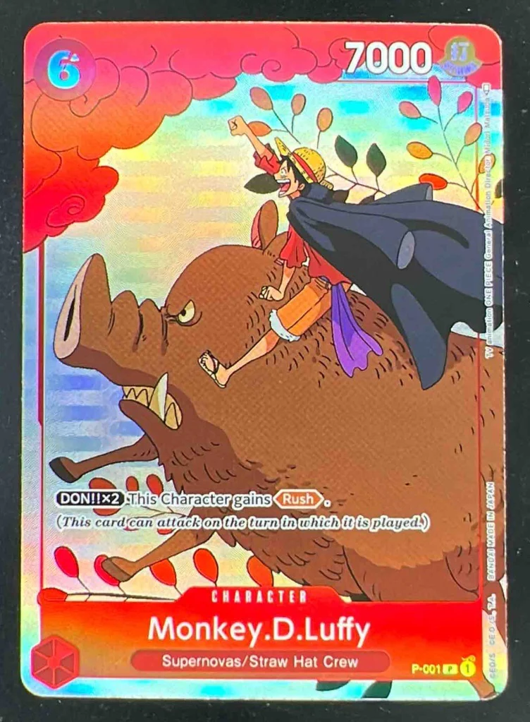 Monkey.D.Luffy Gift Collection 2023 - One Piece Promotion Cards OP-PR