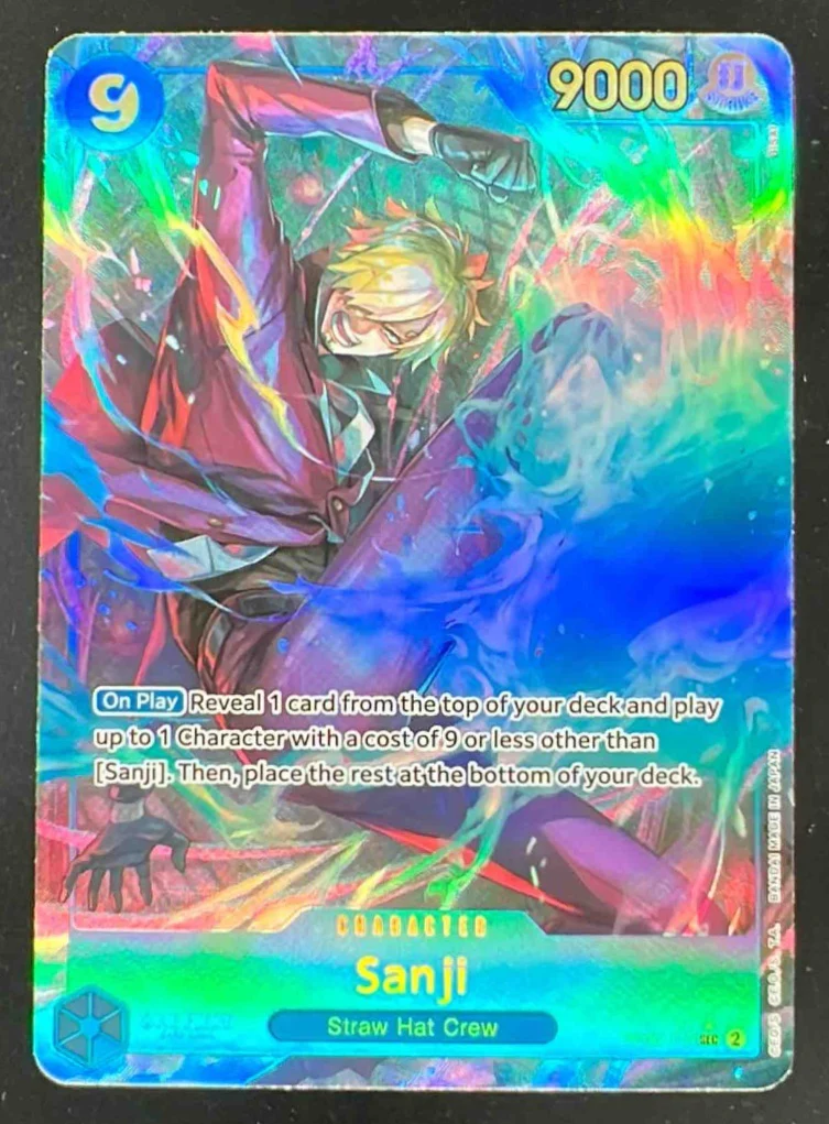 Sanji Alternate Art - Wings of the Captain OP06