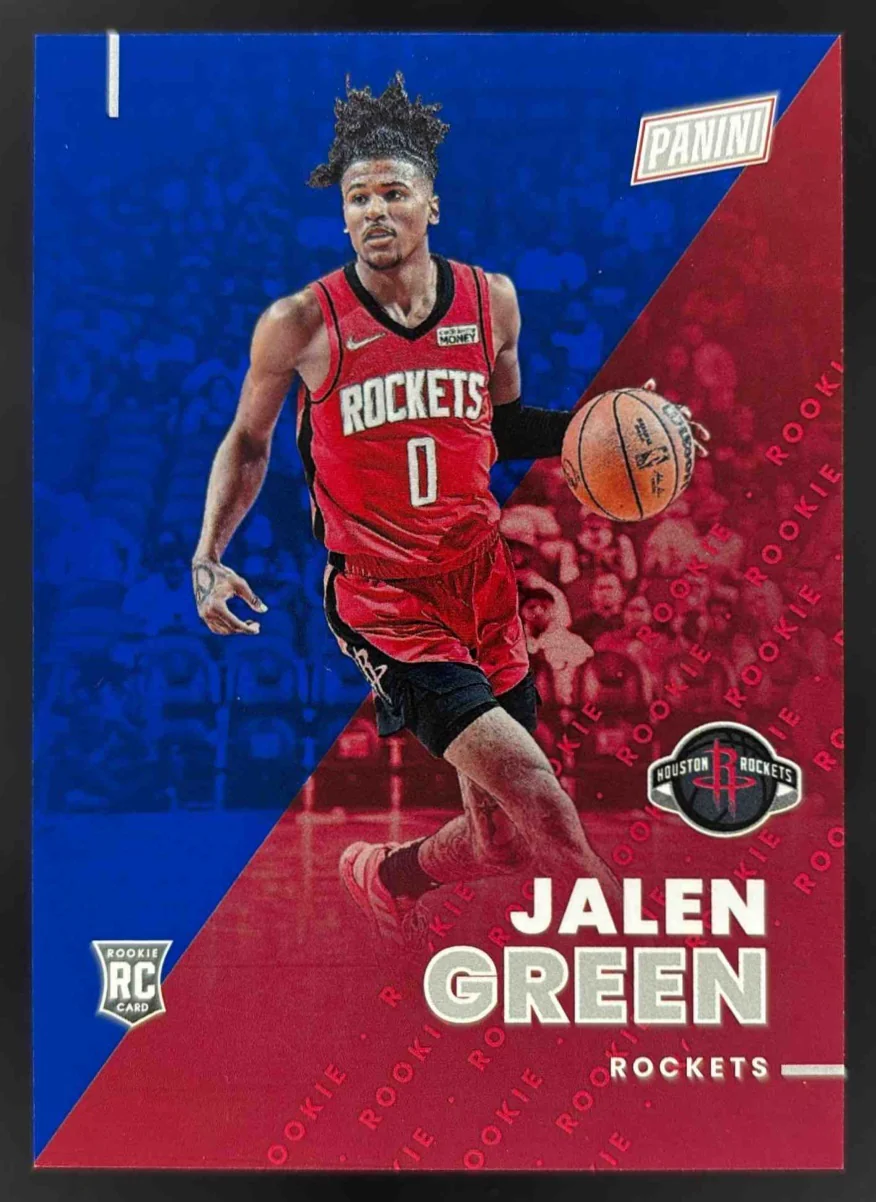2022 Panini National Convention Silver Packs Rookies Blue #RC14 Jalen Green /50