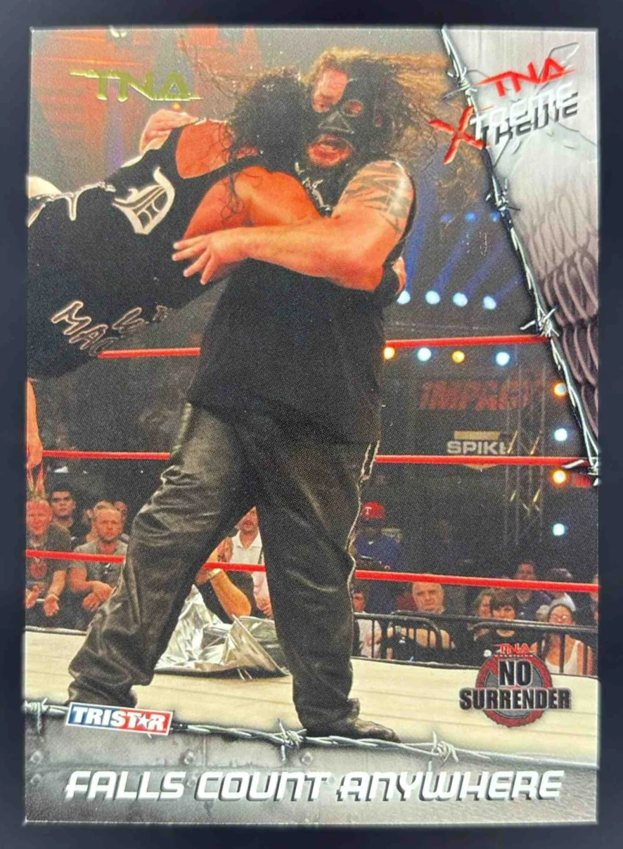 2010 TriStar TNA Xtreme Gold #39 Falls Count Anywhere /10