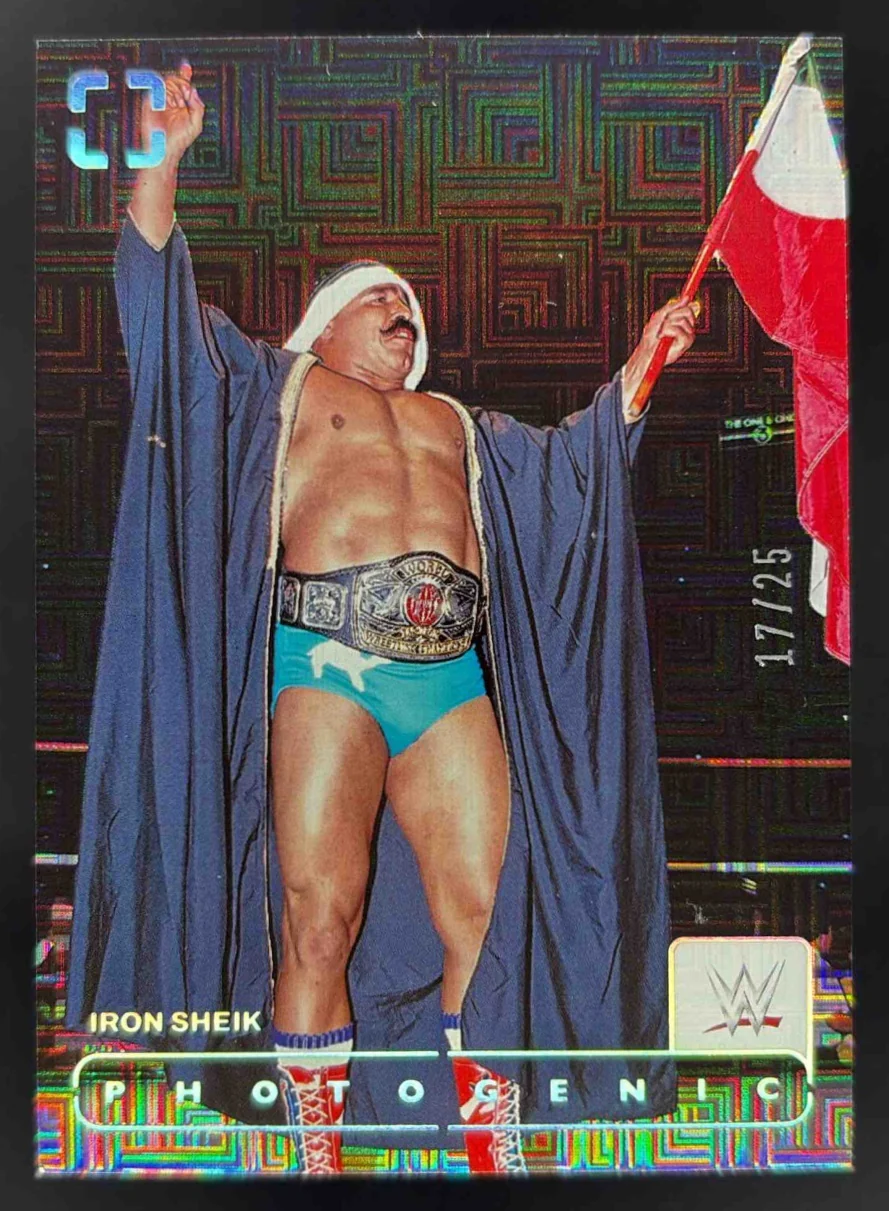 2024 Panini Photogenic WWE Maze #195 Iron Sheik /25