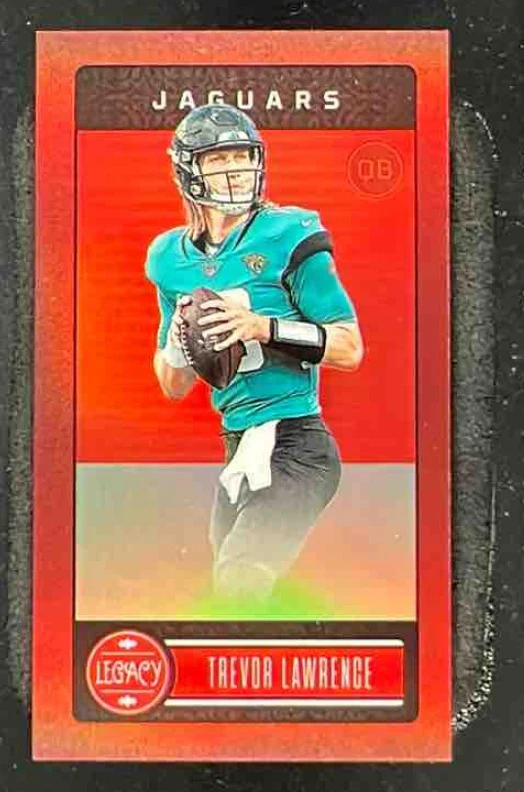 2023 Panini Legacy Premium Edition Ruby Mini #43 Trevor Lawrence /50