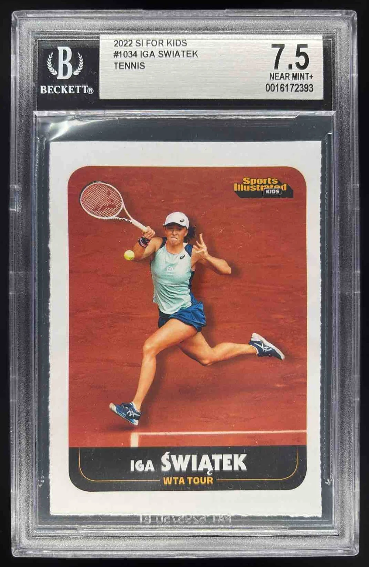 2022 Sports Illustrated For Kids #1034 Iga Swiatek BGS 7.5