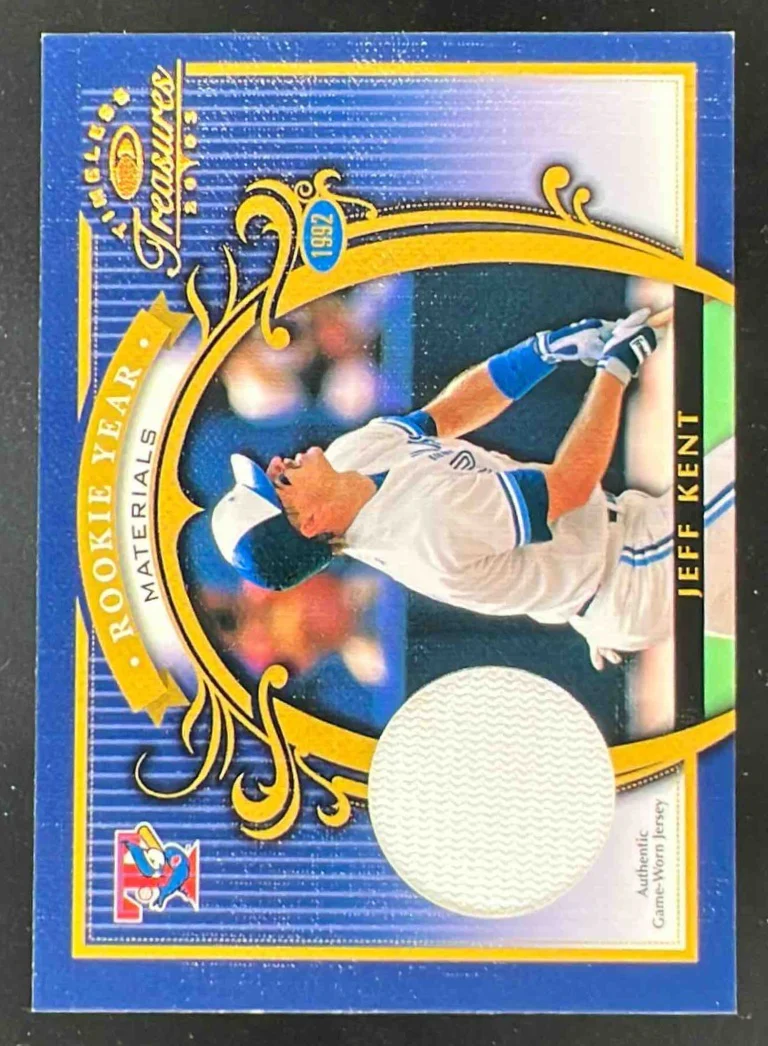 2003 Timeless Treasures Materials #RY-18 Jeff Kent /92