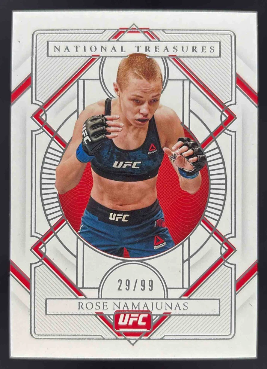 2021 Panini Chronicles UFC #349 Rose Namajunas /99