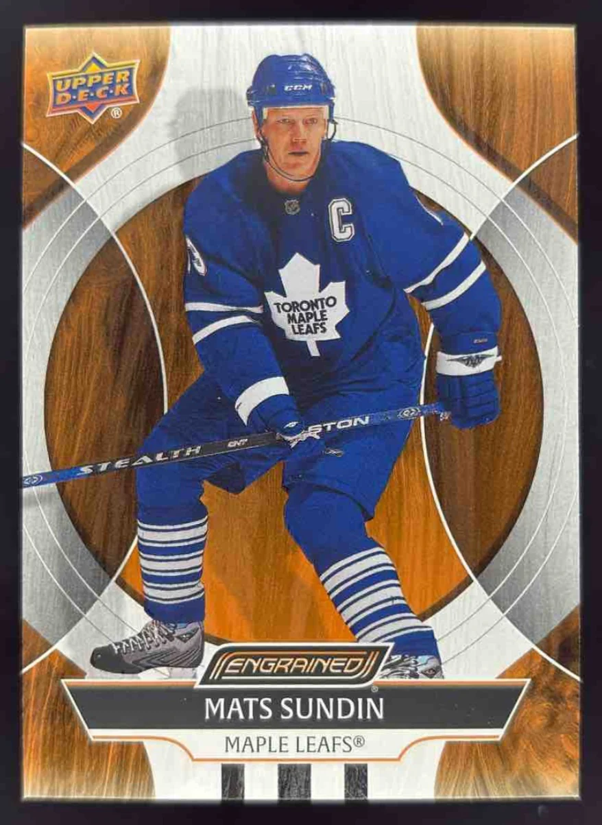 2024-25 Upper Deck Engrained Icons #90 Mats Sundin