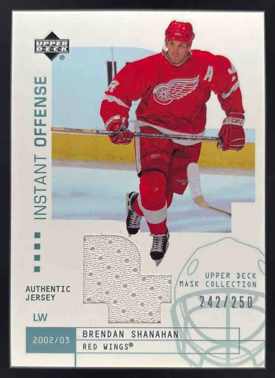 2002-03 Upper Deck Mask Collection Instant Offense #IO-BS Brendan Shanahan /250