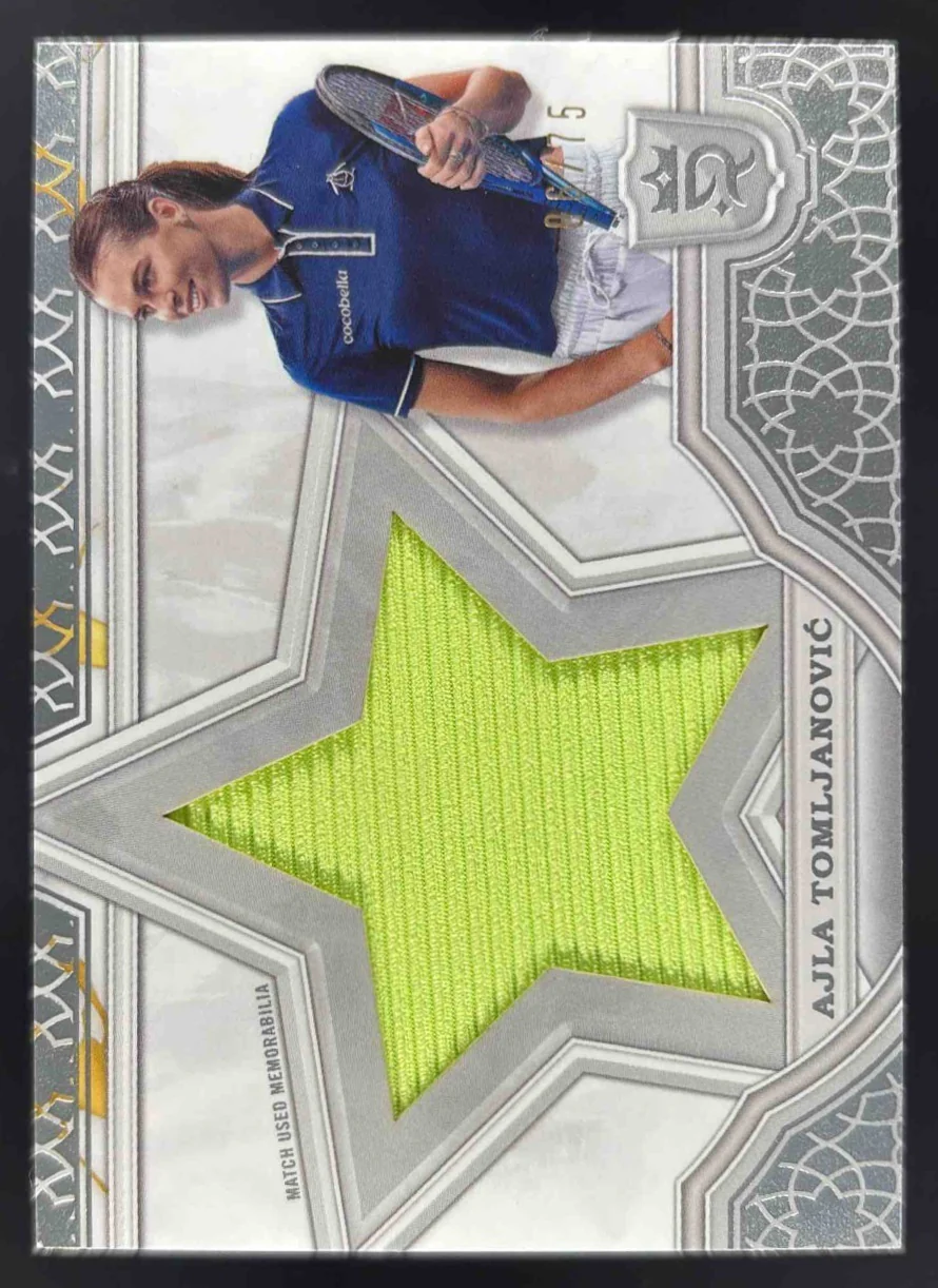 2024 Topps Royalty Collection Star Relics #SRR-AT Ajla Tomljanovic /75