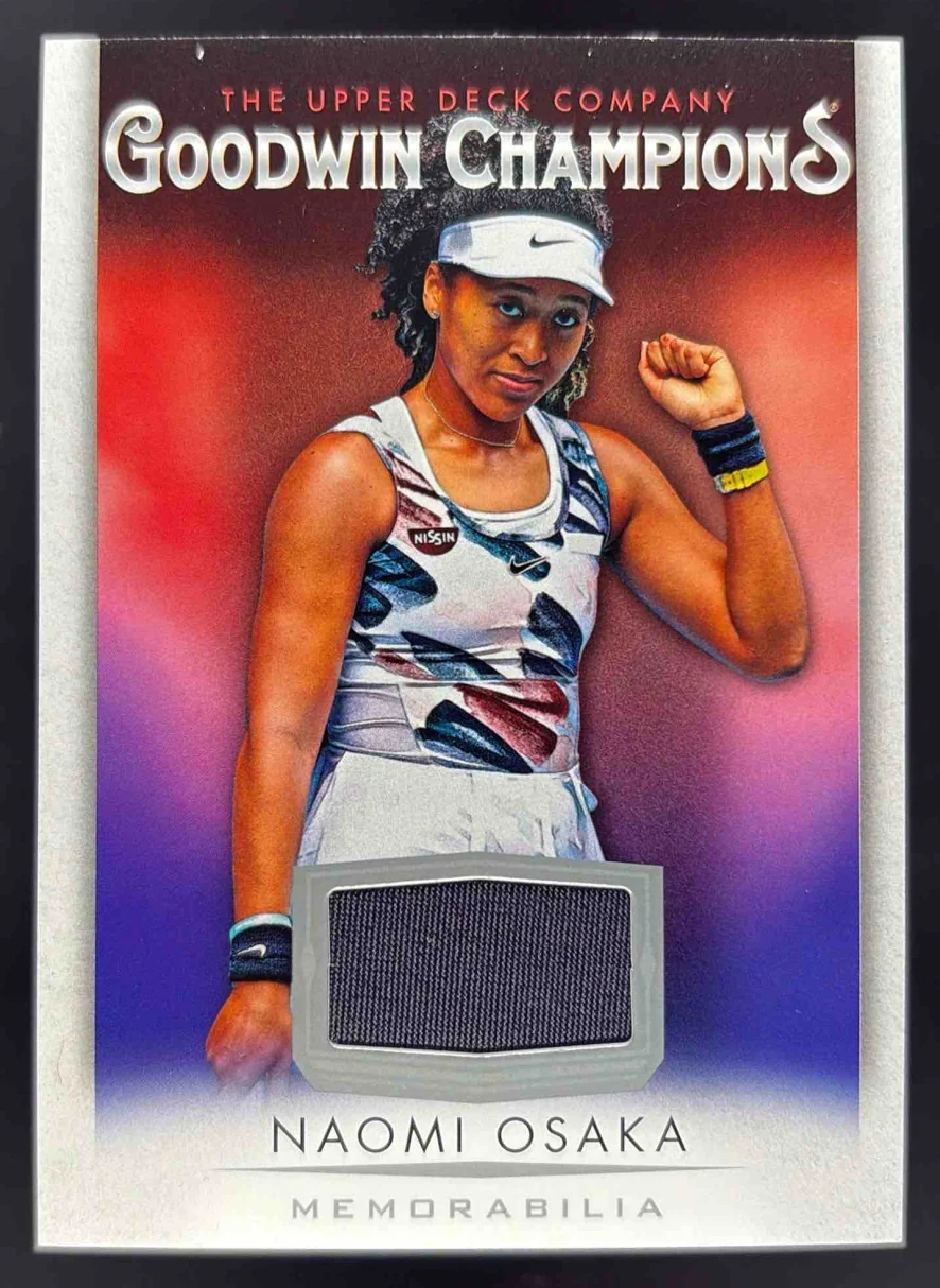 2021 Upper Deck Goodwin Champions Memorabilia #M-NO Naomi Osaka