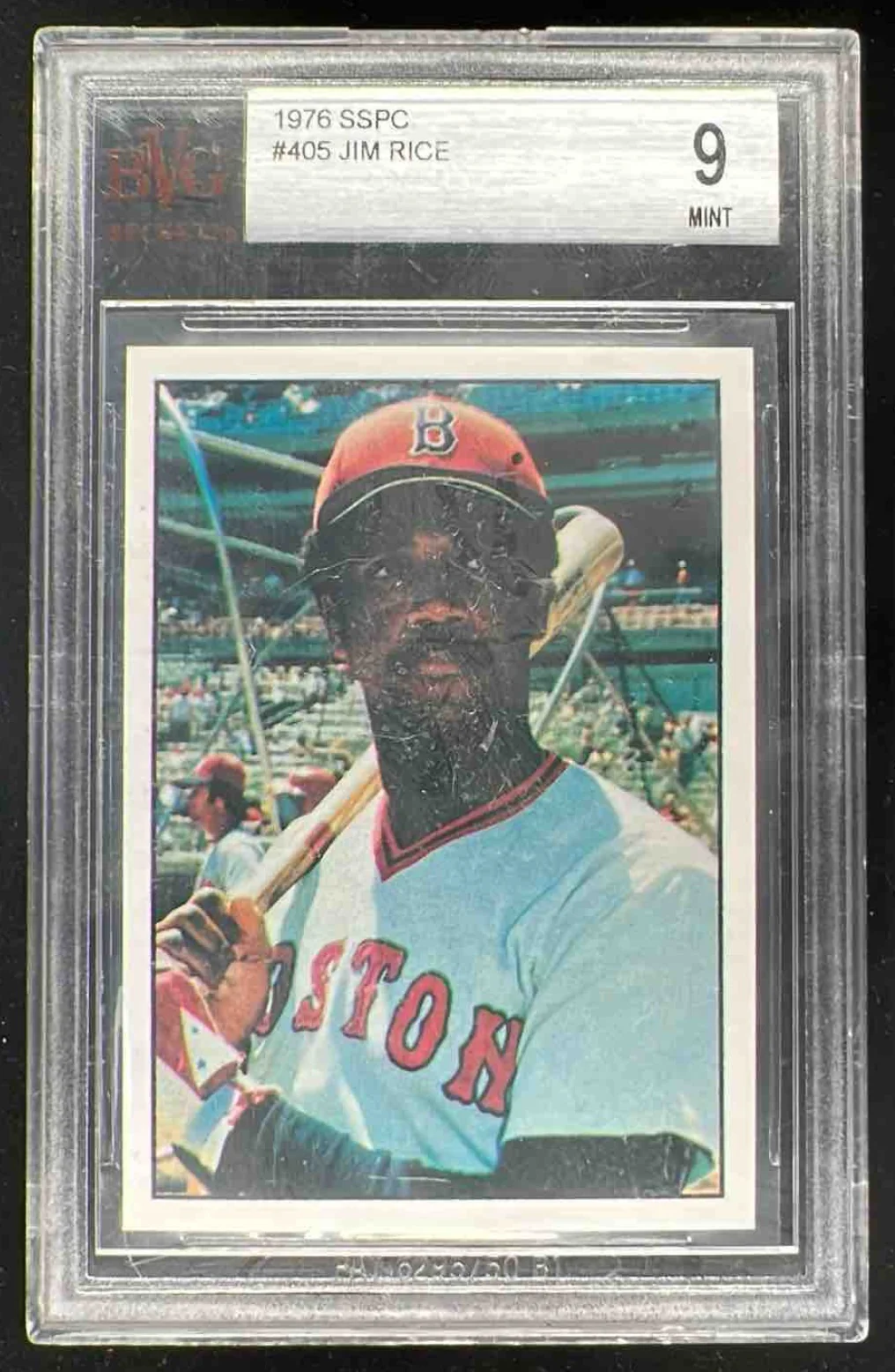 1976 SSPC #405 Jim Rice BGS 9