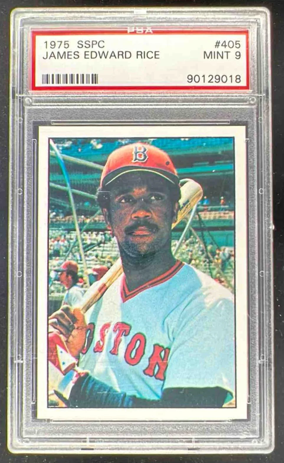 1975 SSPC #405 Jim Rice PSA 9