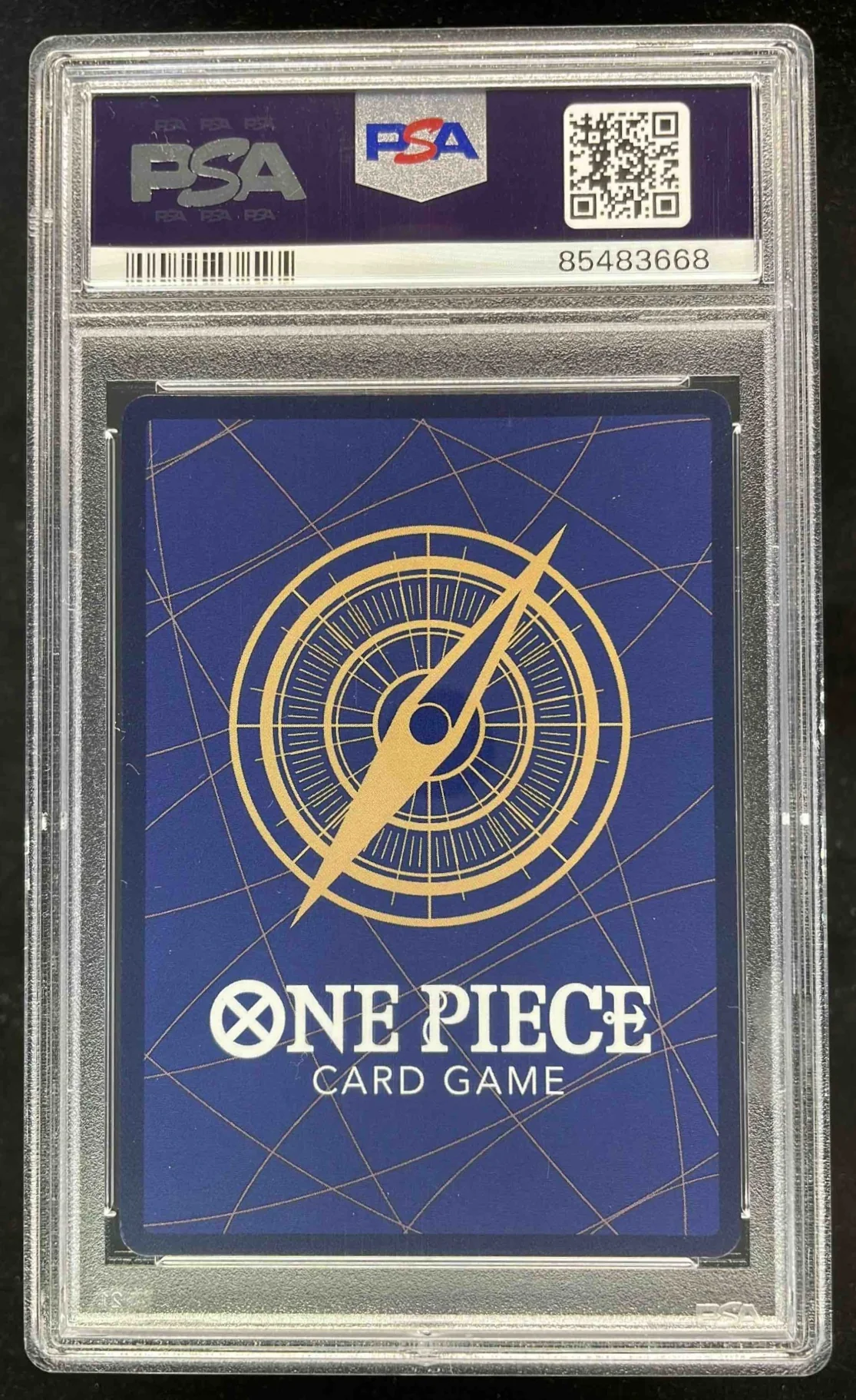 2023 One Piece Premium Card Collection 25th #001 Monkey D Luffy PSA 10 - Image 2