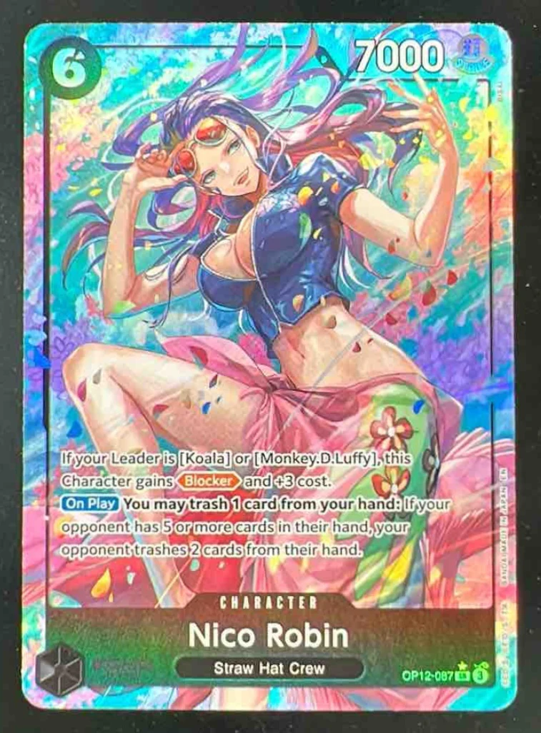 One Piece Nico Robin Alternate Art - Legacy of the Master OP12