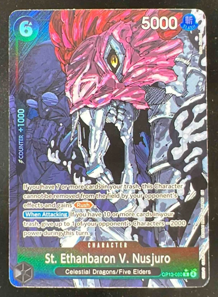 One Piece St. Ethanbaron V. Nusjuro Alternate Art - Carrying On His Will OP13