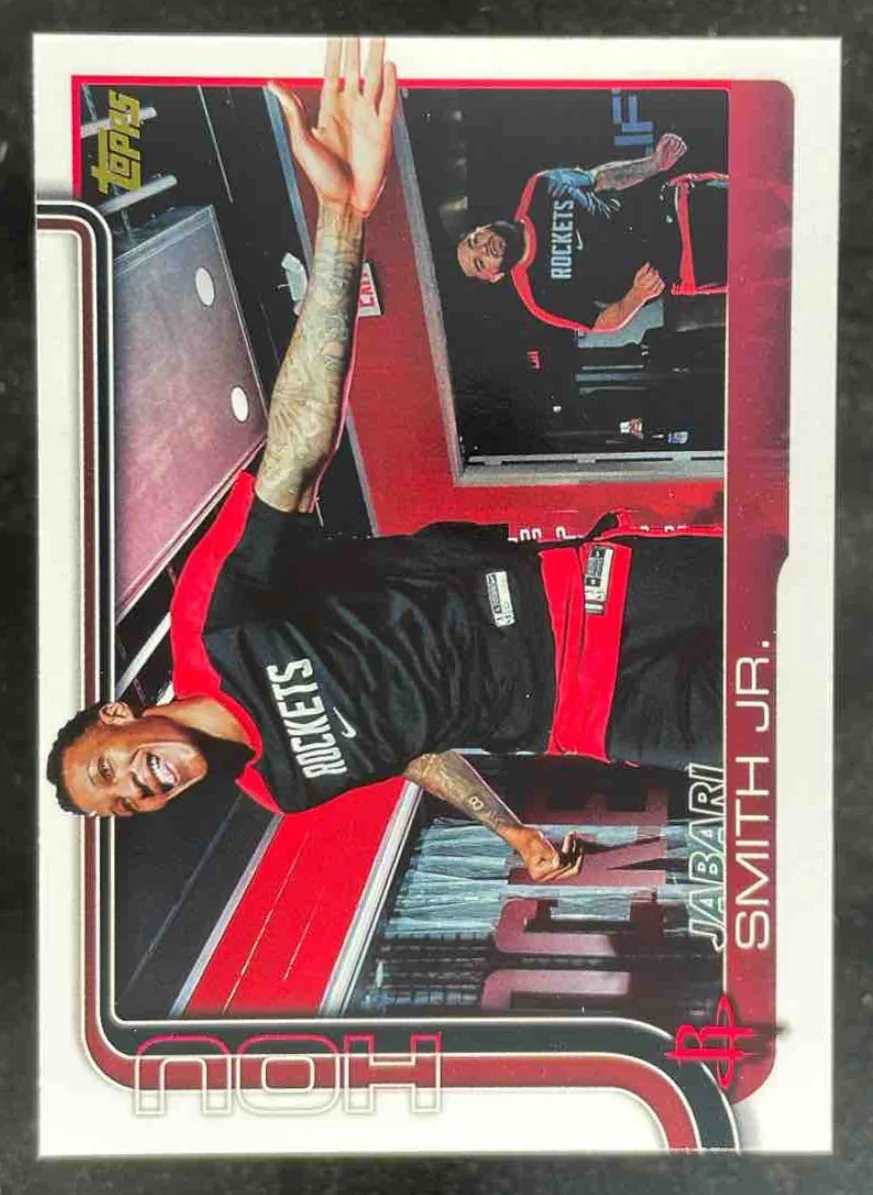 2025-26 Topps Golden Mirror Image Variation SSP #177 Jabari Smith Jr.