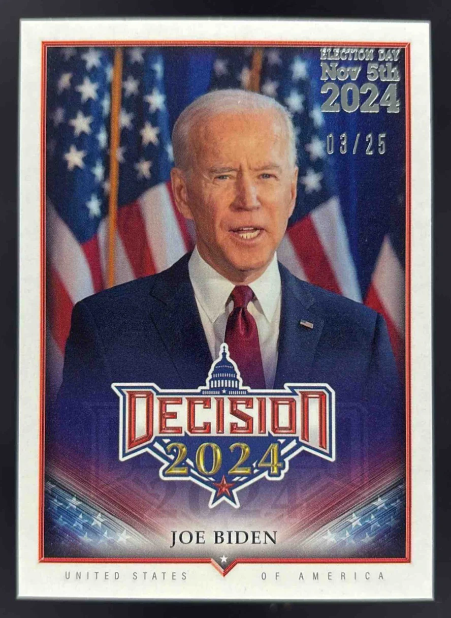 2024 Decision 2024 Decision Election Day 2024 Silver #3 Joe Biden /25