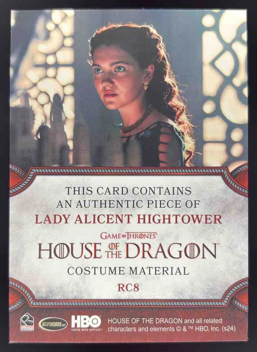 Game of Thrones House of the Dragon Costume Material #RC8 Alicent Hightower - Image 2