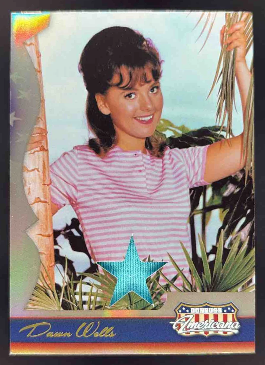 2007 Donruss Americana Stars Material #82 Dawn Wells /100