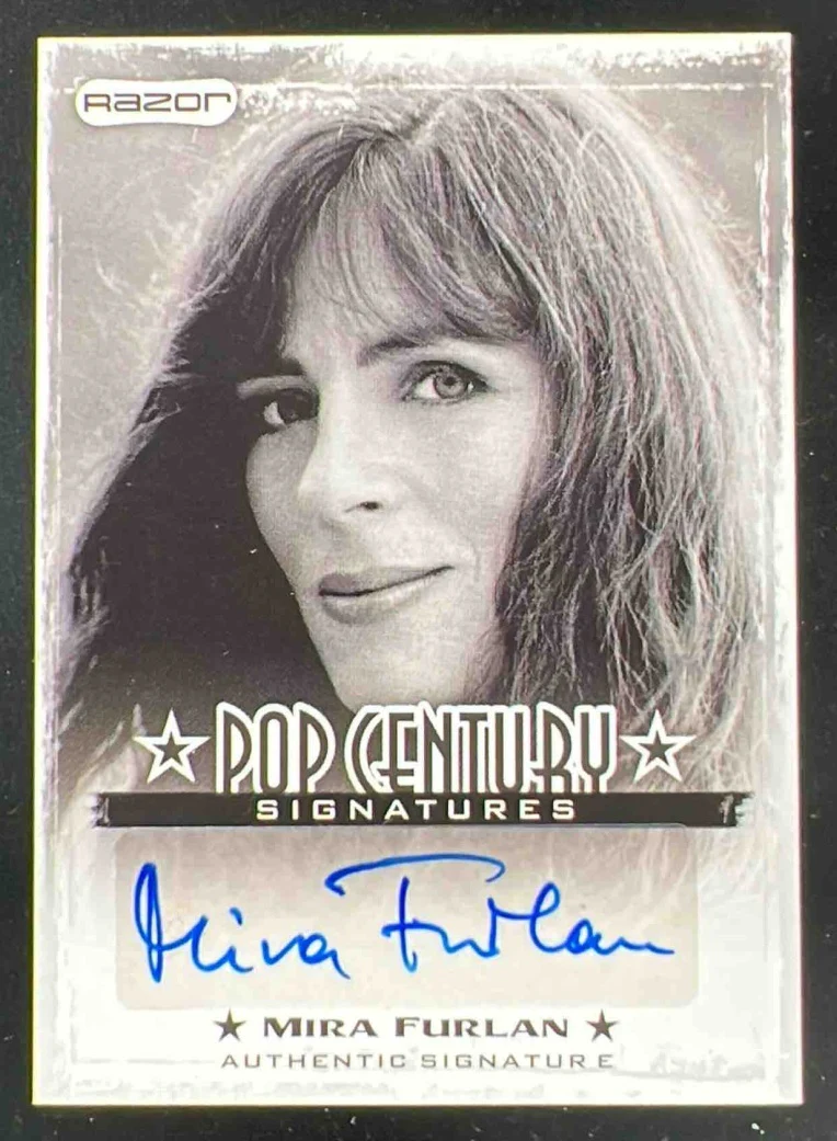 2010 Razor Pop Century Signatures Mira Furland Autograph Auto