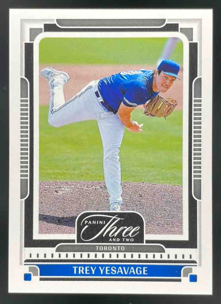 2025 Panini Three and Two #27 Trey Yesavage