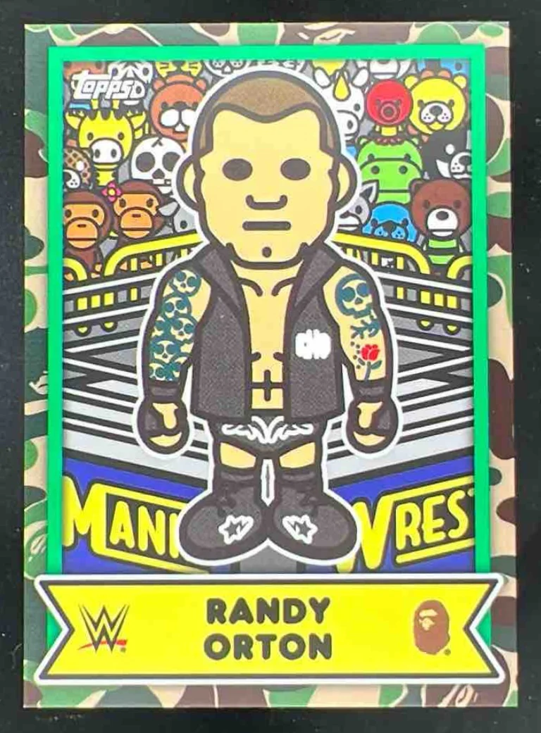2025 Topps WWE x Bape Baby Milo Camo #10 Randy Orton
