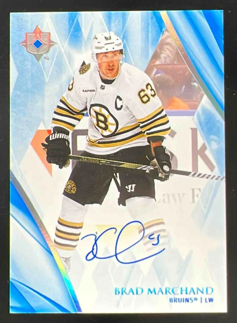2023-24 Upper Deck Ultimate Collection #15 Brad Marchand Auto