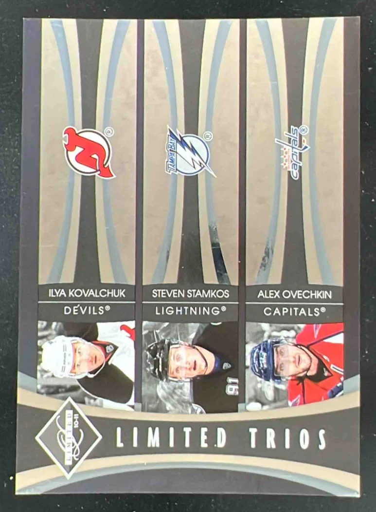 2010 Limited Trios Ilya Kovalchuk Steven Stamkos Alexander Ovechkin /199