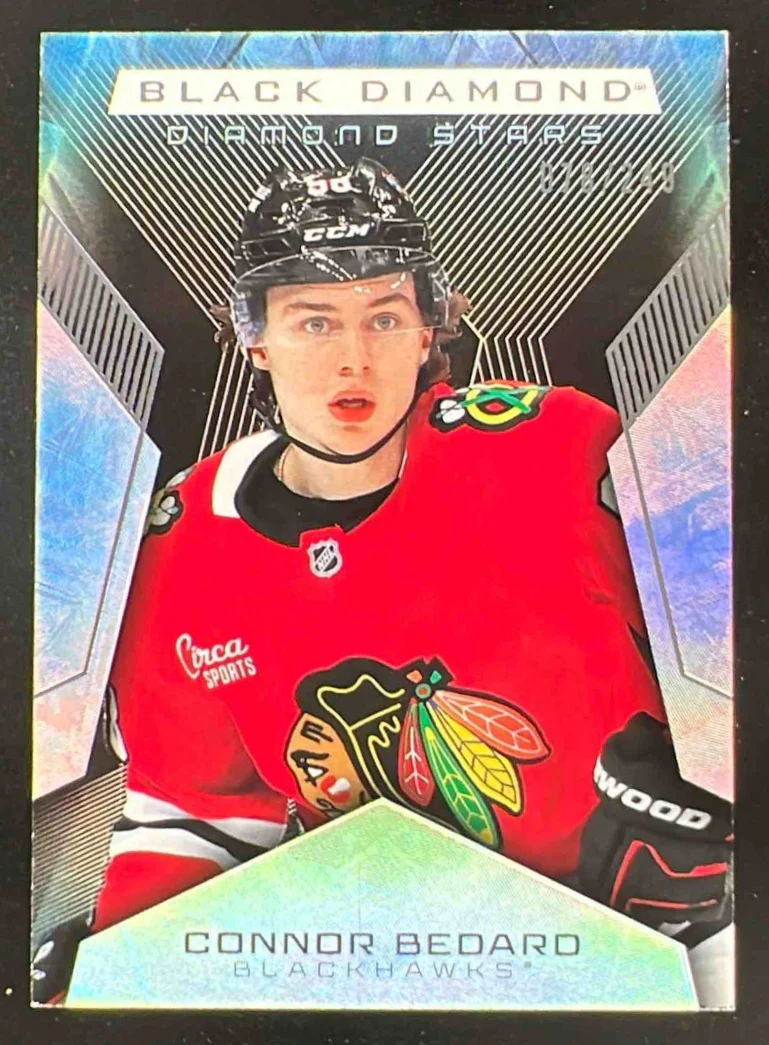 2025-26 Upper Deck Black Diamond Diamond Stars #BDS-CB Connor Bedard /249