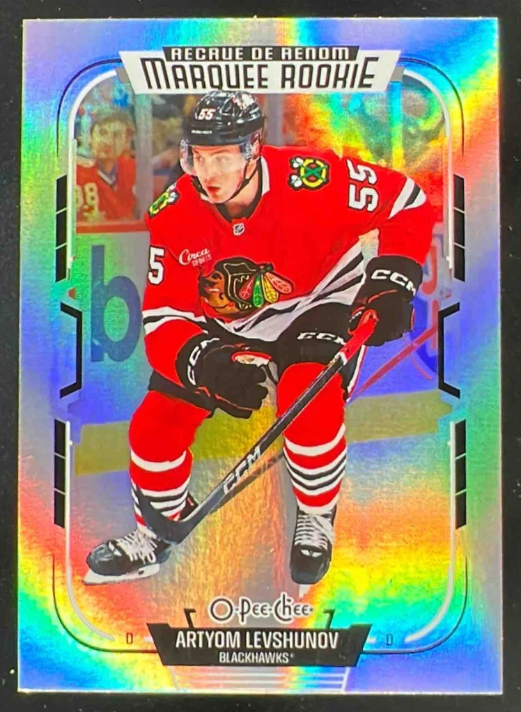 2025-26 Upper Deck O-Pee-Chee Rainbow Foil #541 Artyom Levshunov RC /350