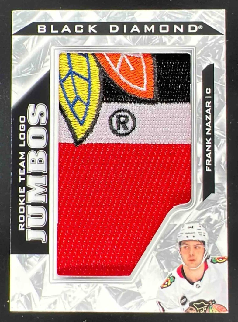 2024 Black Diamond Rookie Team Logo Jumbos Puzzle Patch #RTL-FN Frank Nazar