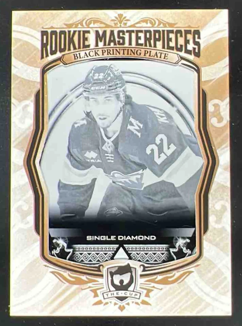 2024 The Cup Printing Plate Black Rookie Masterpieces Marat Khusnutdinov RC 1/1