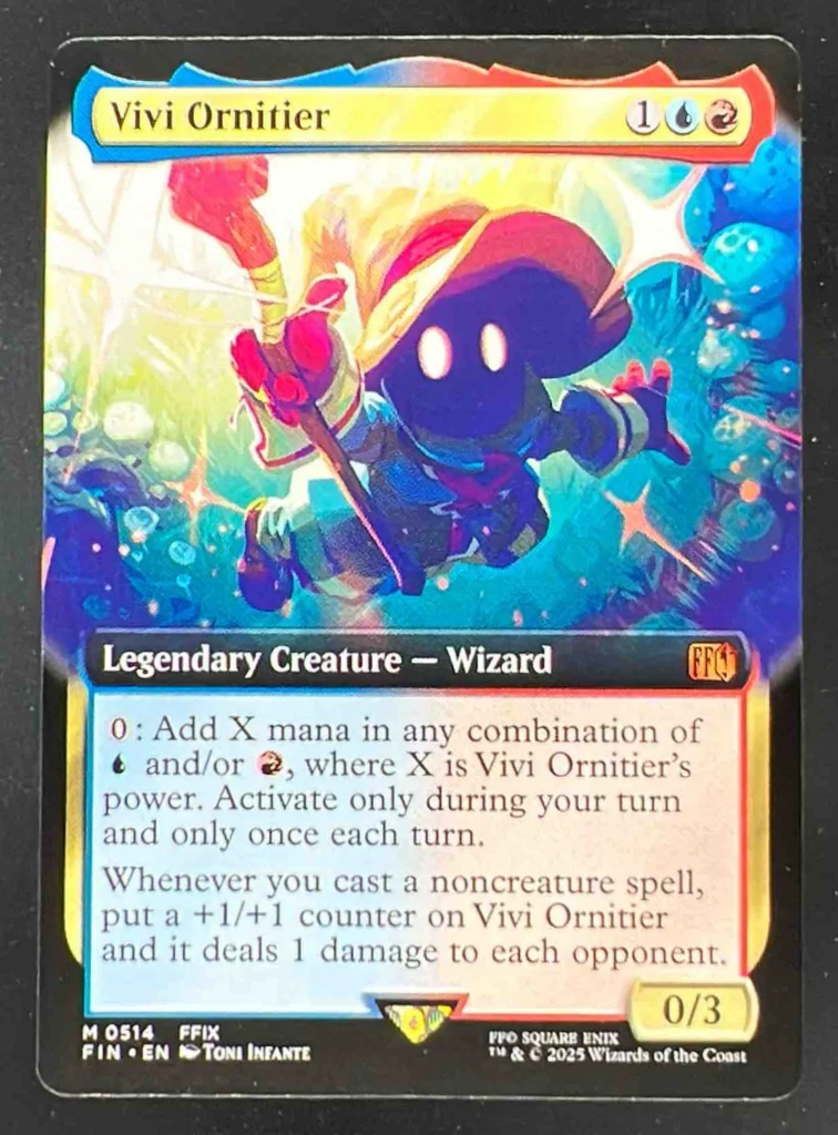 Magic The Gathering Final Fantasy #0514 Vivi Ornitier EA Rare